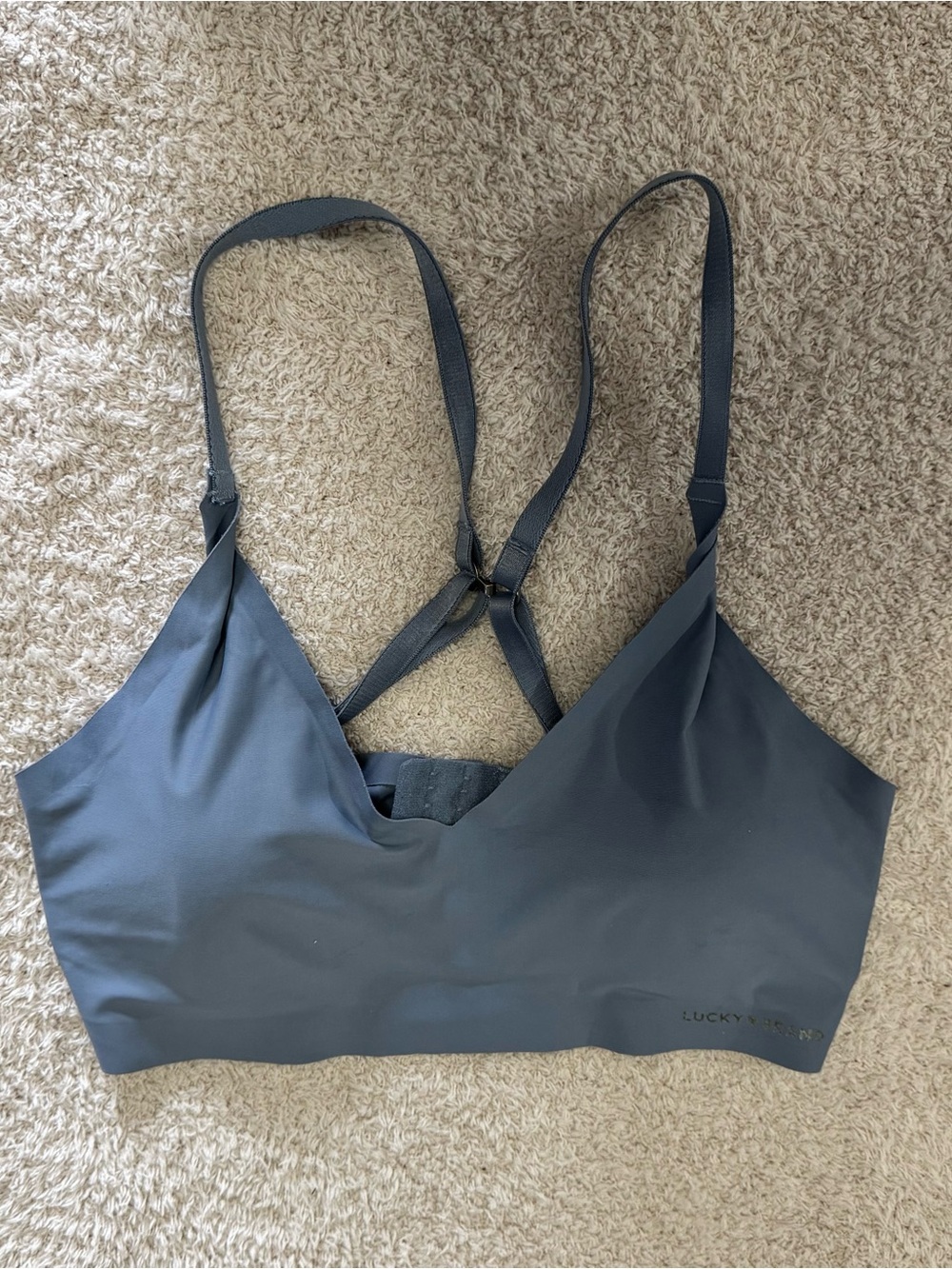 Lucky Brand Seamless Convertible Bralette Wireless Comfort Medium